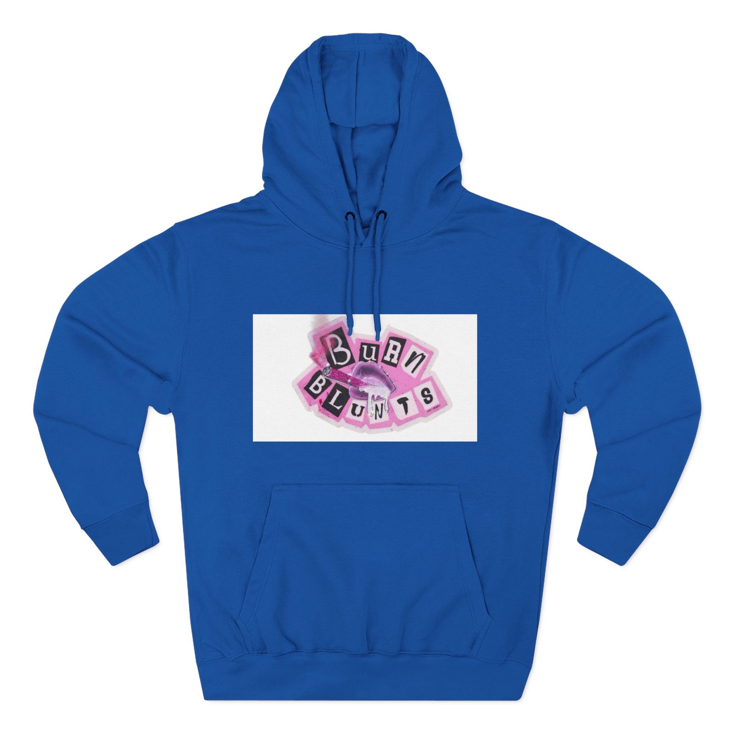 Three-Panel Fleece Hoodie