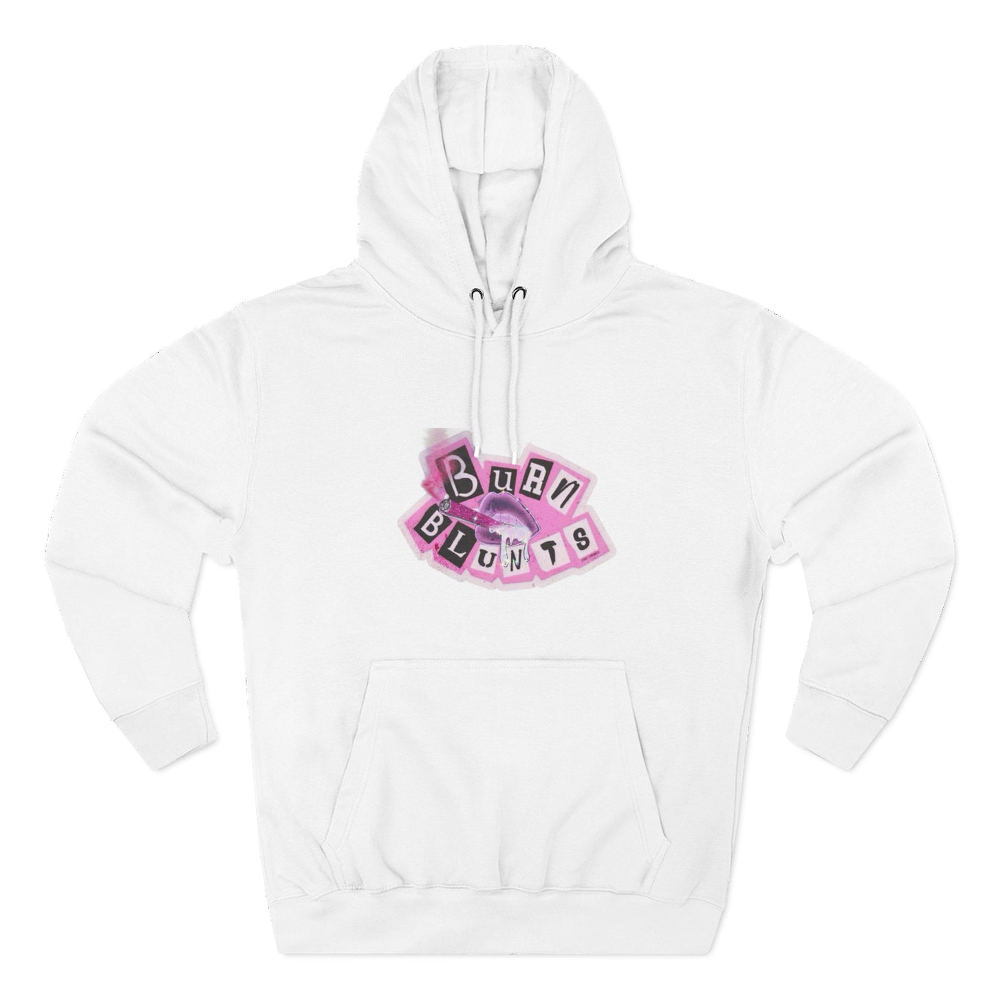 Three-Panel Fleece Hoodie